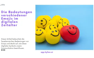Ein Haufen gelber und ein rotes Herz-Emoji mit lächelnden Gesichtern. Sie zeigen, was sind Emoticons und wie sie unsere digitale Kommunikation bereichern.