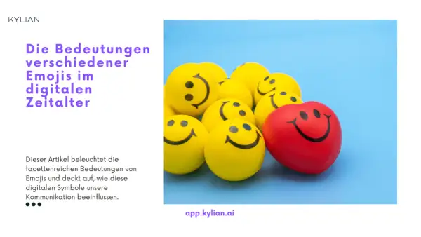 Ein Haufen gelber und ein rotes Herz-Emoji mit lächelnden Gesichtern. Sie zeigen, was sind Emoticons und wie sie unsere digitale Kommunikation bereichern.